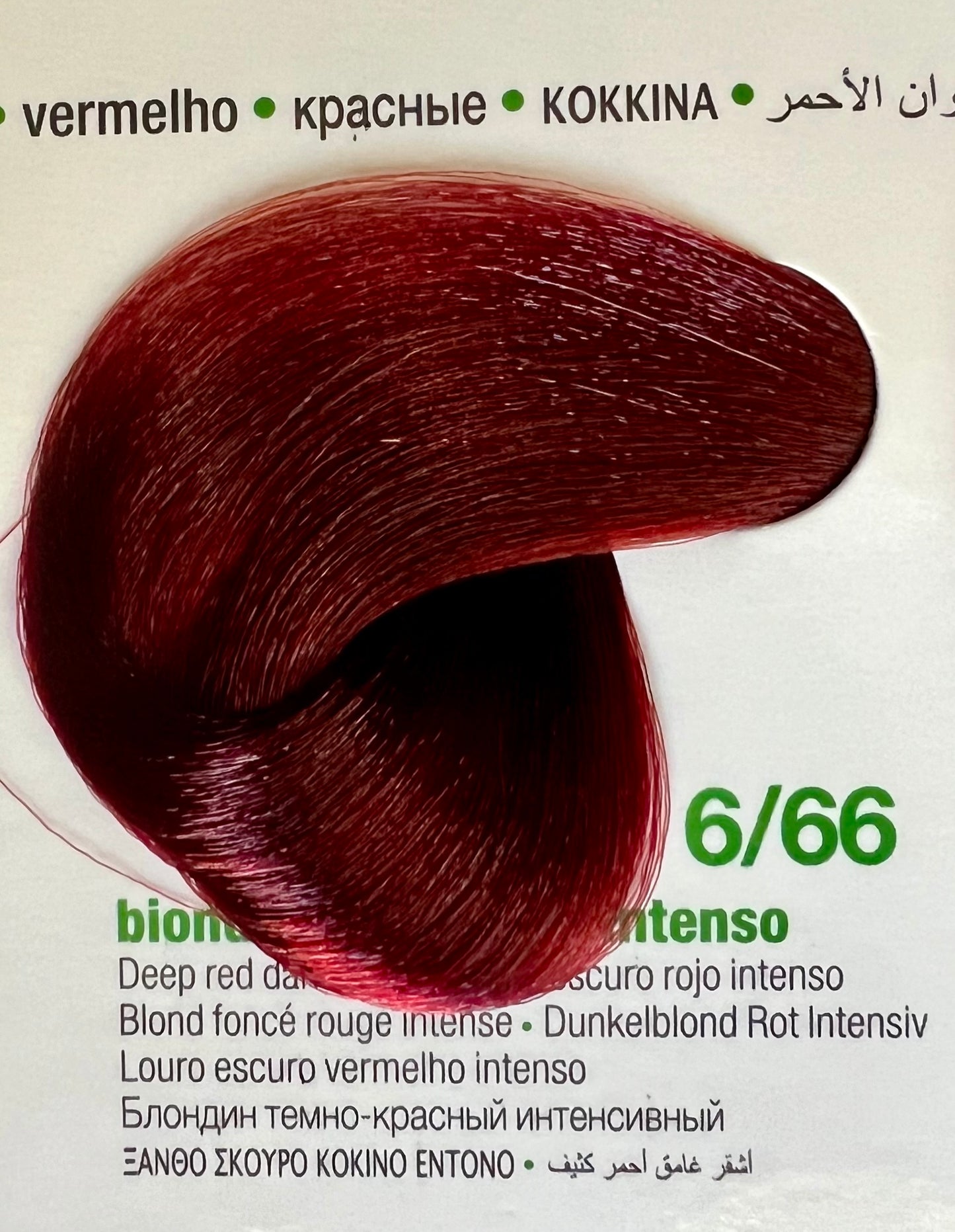 6.66 Deep Red Dark Blonde
