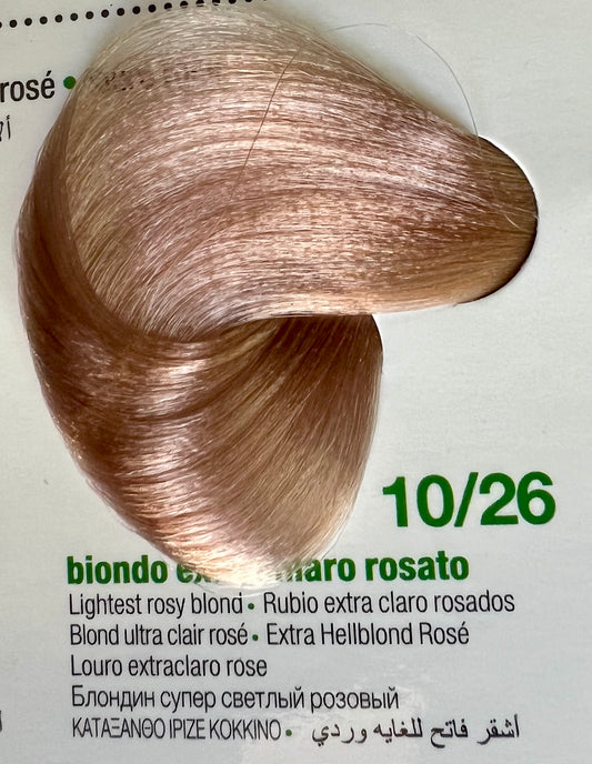 10.26 Lightest Rose Blonde