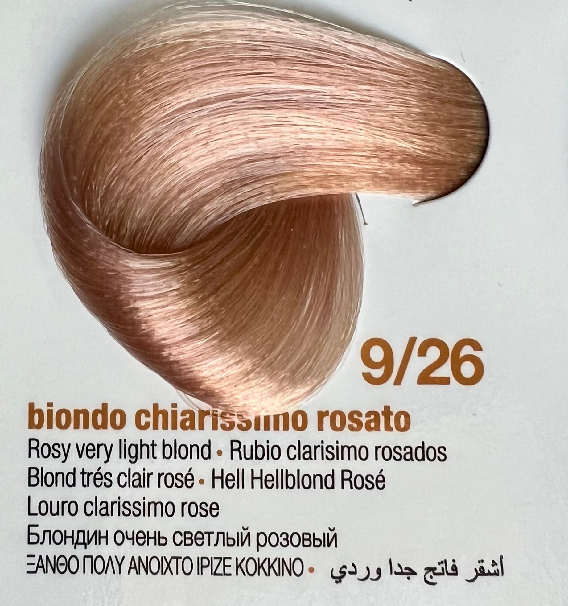 9.26 Rose Very Light Bonde