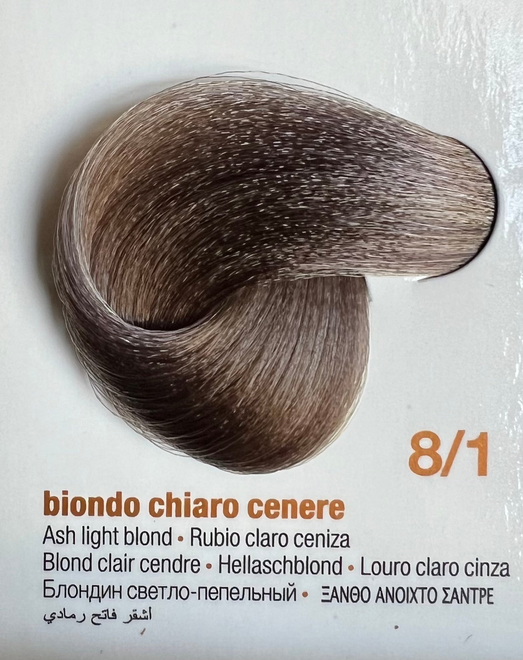 8.1 Ash Light Blonde
