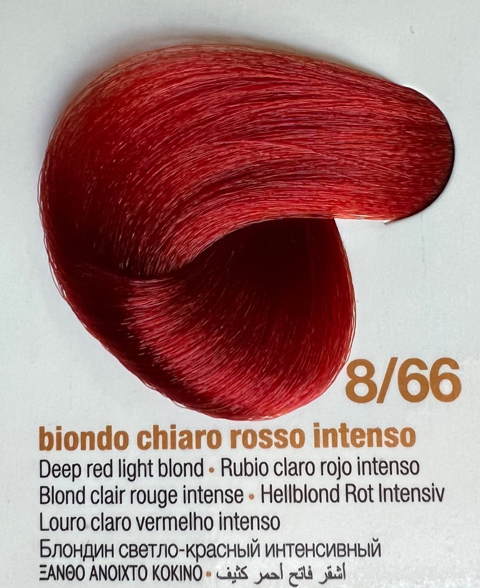 8.66 Deep Red Light Blonde