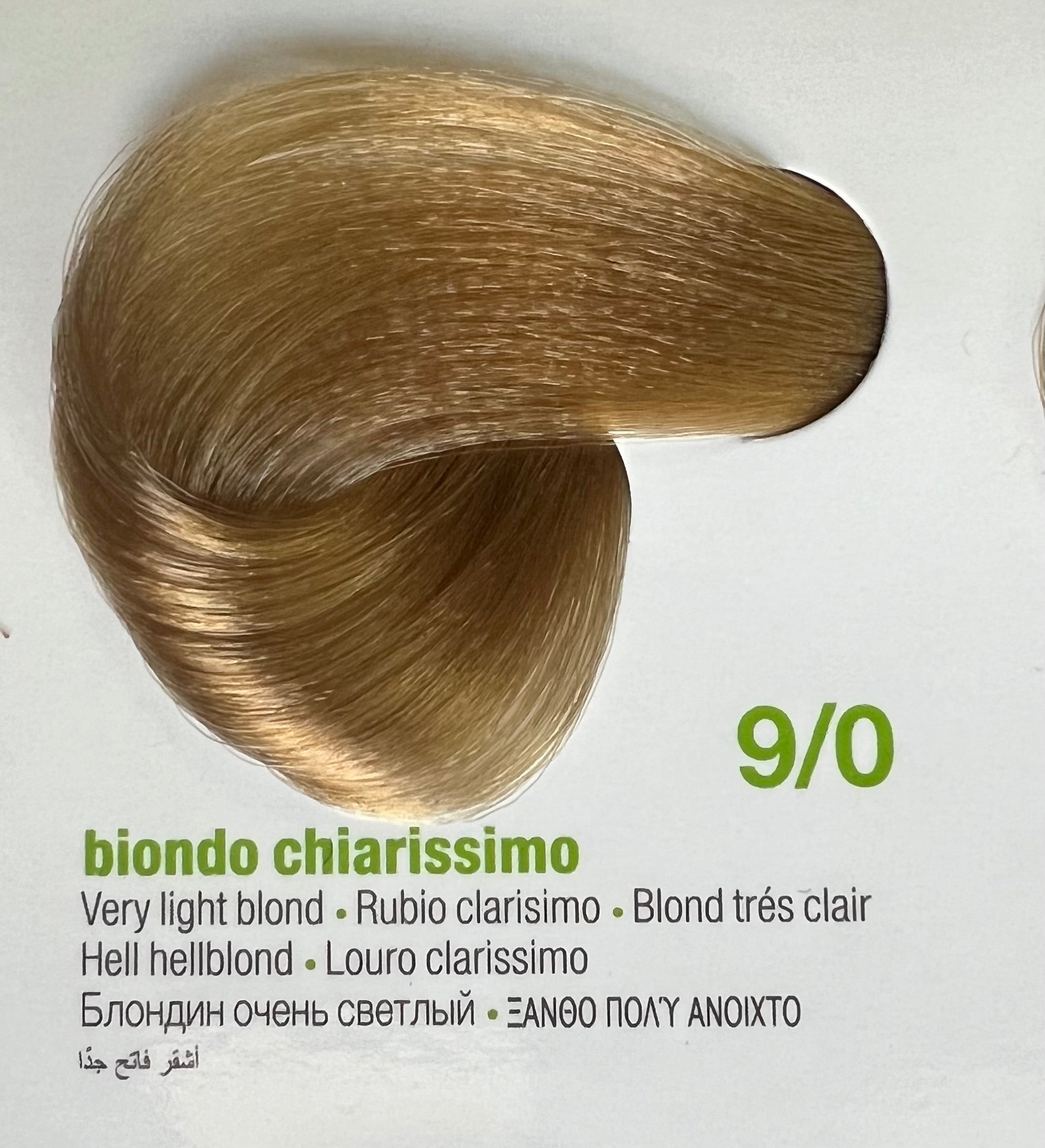 9.0 Very Light Blonde