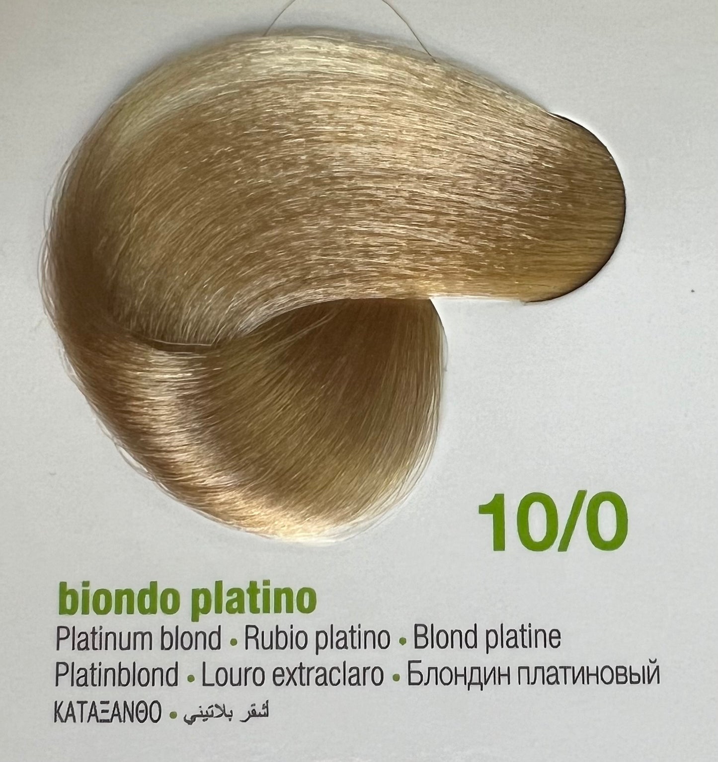 10.0 Platinum Blonde