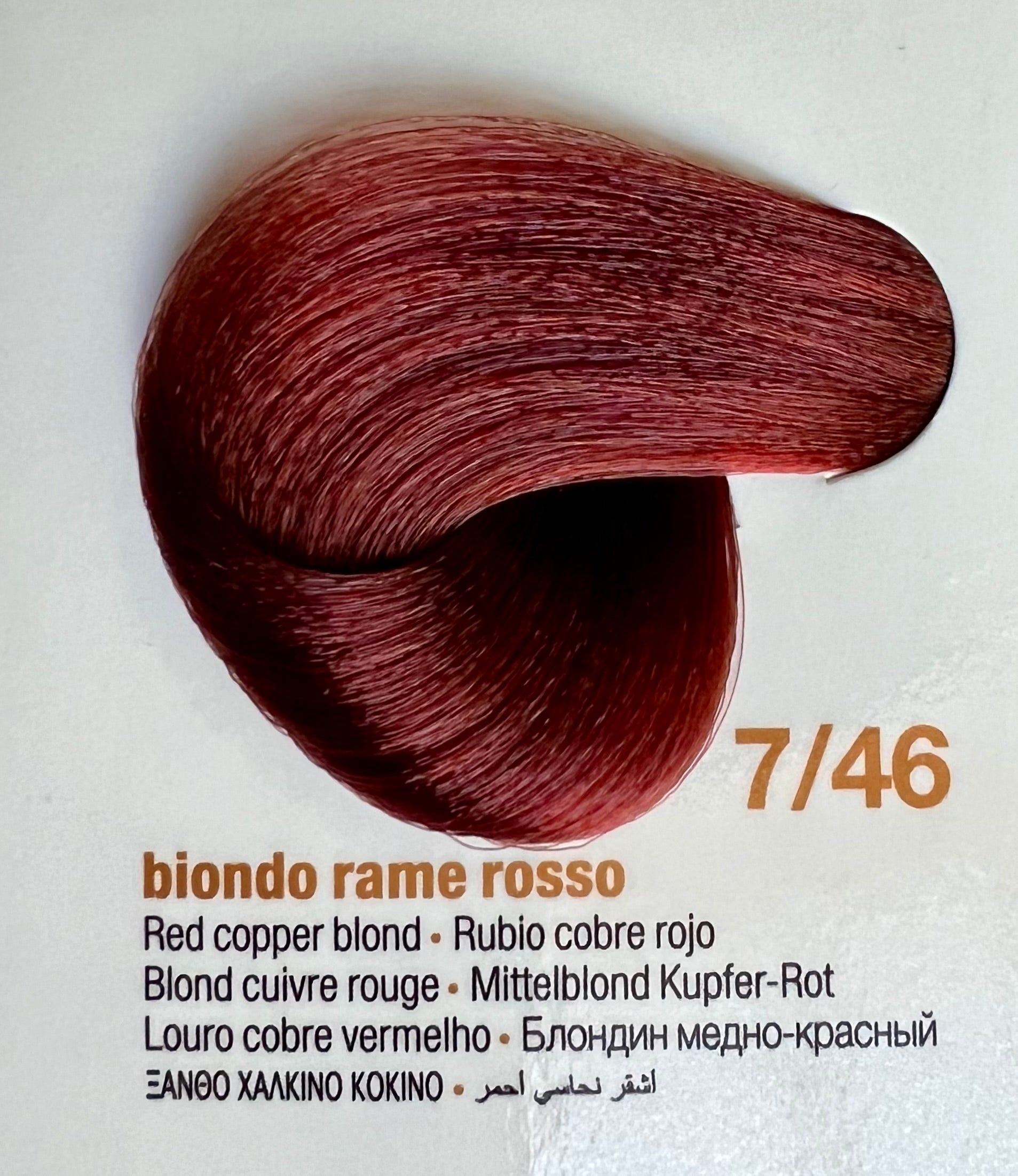 7.46 Red Copper Blonde