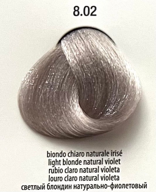 8.02 Light Blonde Natural Violet