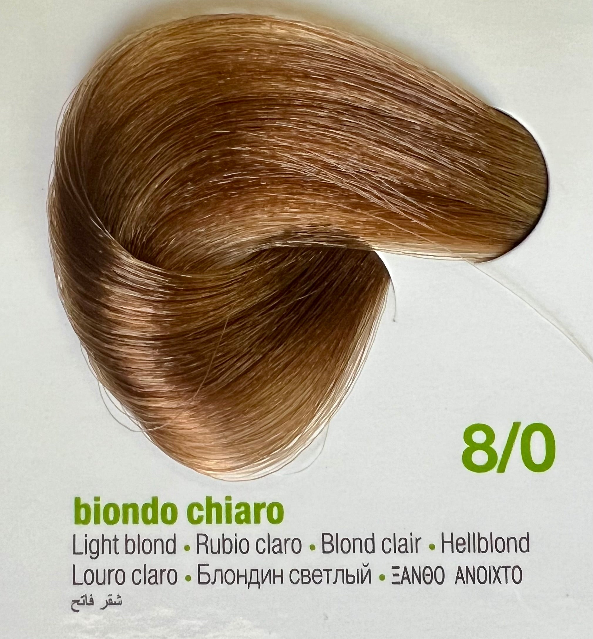 8.0 Light Blonde